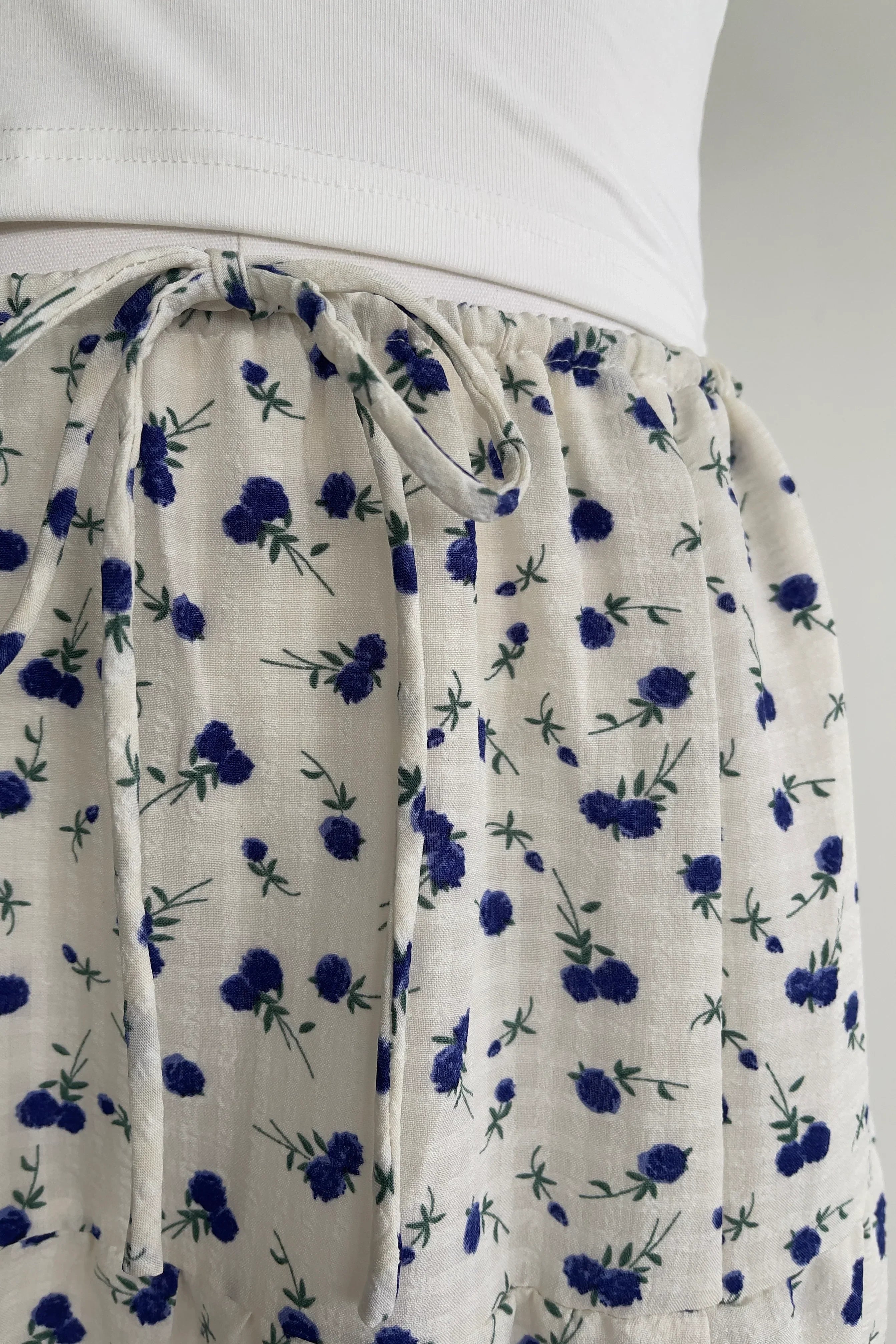 Amaya Cottagecore Tiered Maxi Skirt