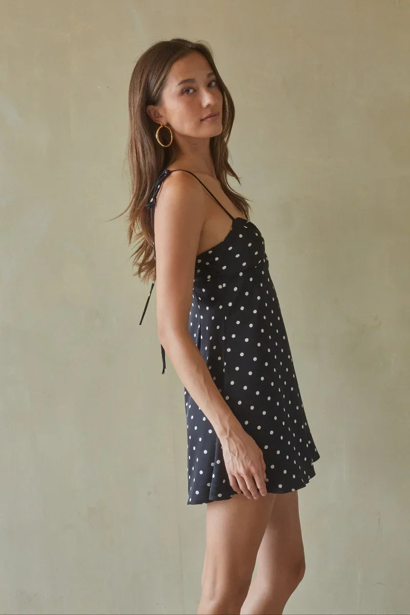 Mini-robe Ilona à pois