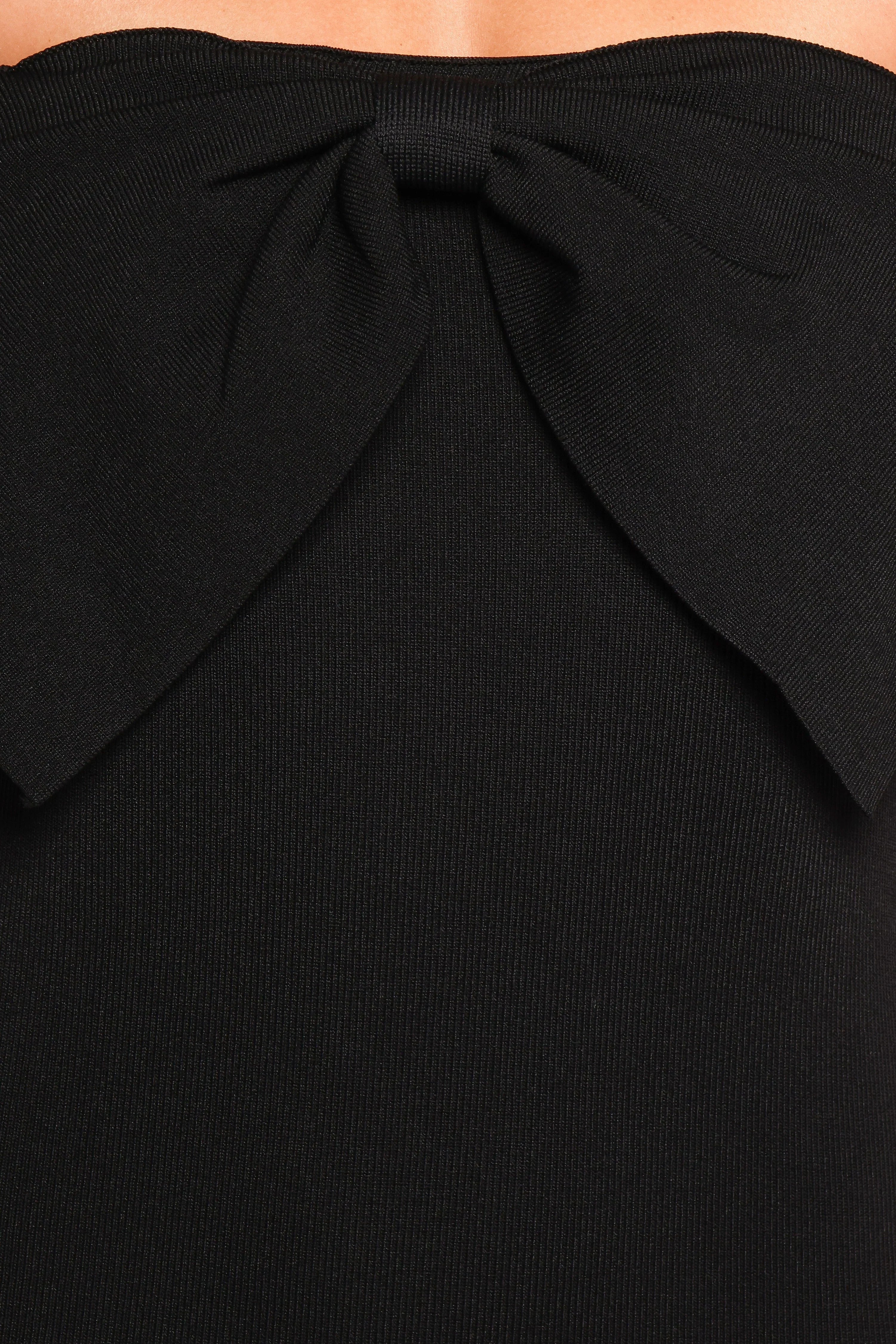 Robe mi-longue Venus - Noir