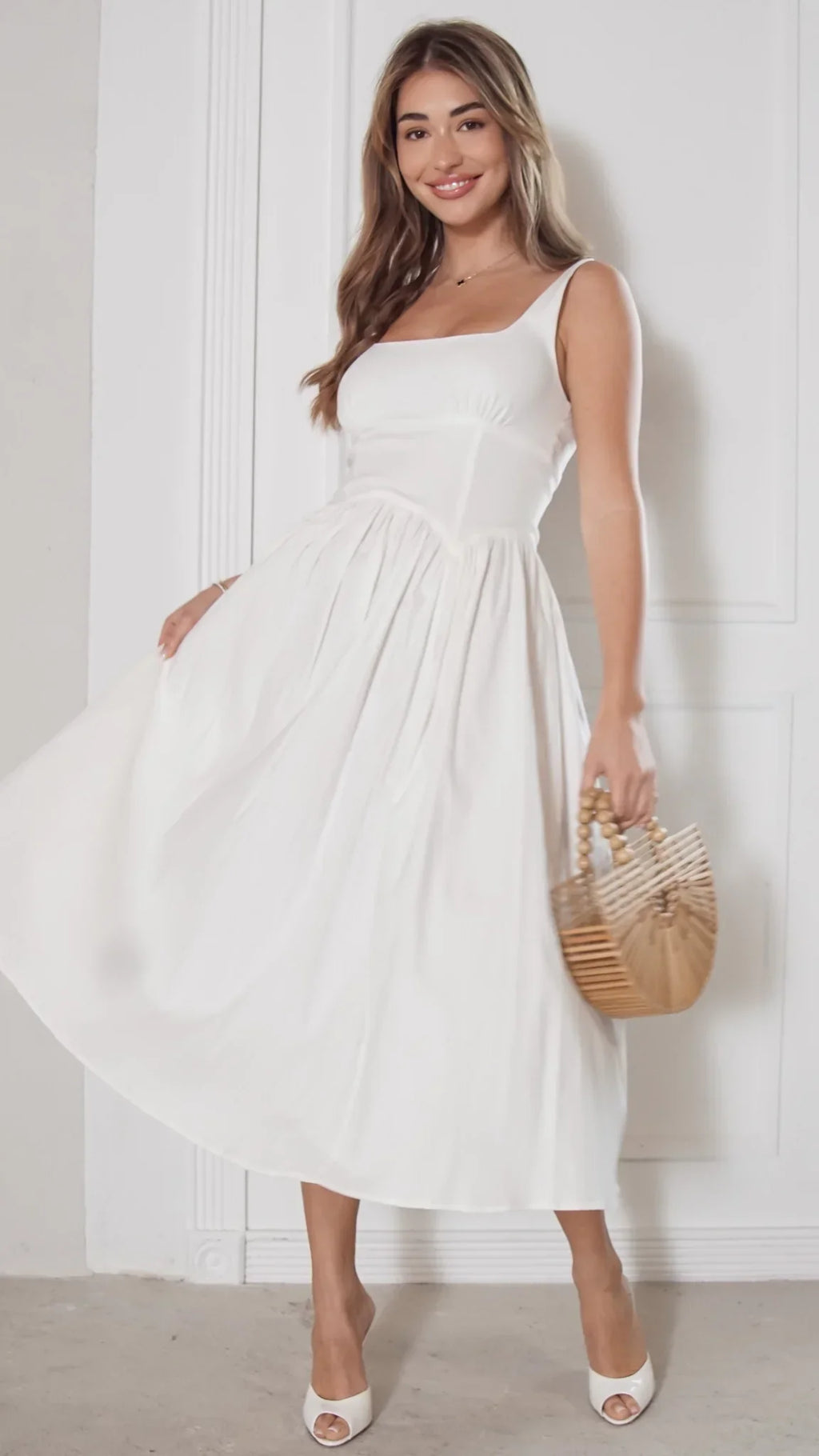Robe midi Samantha