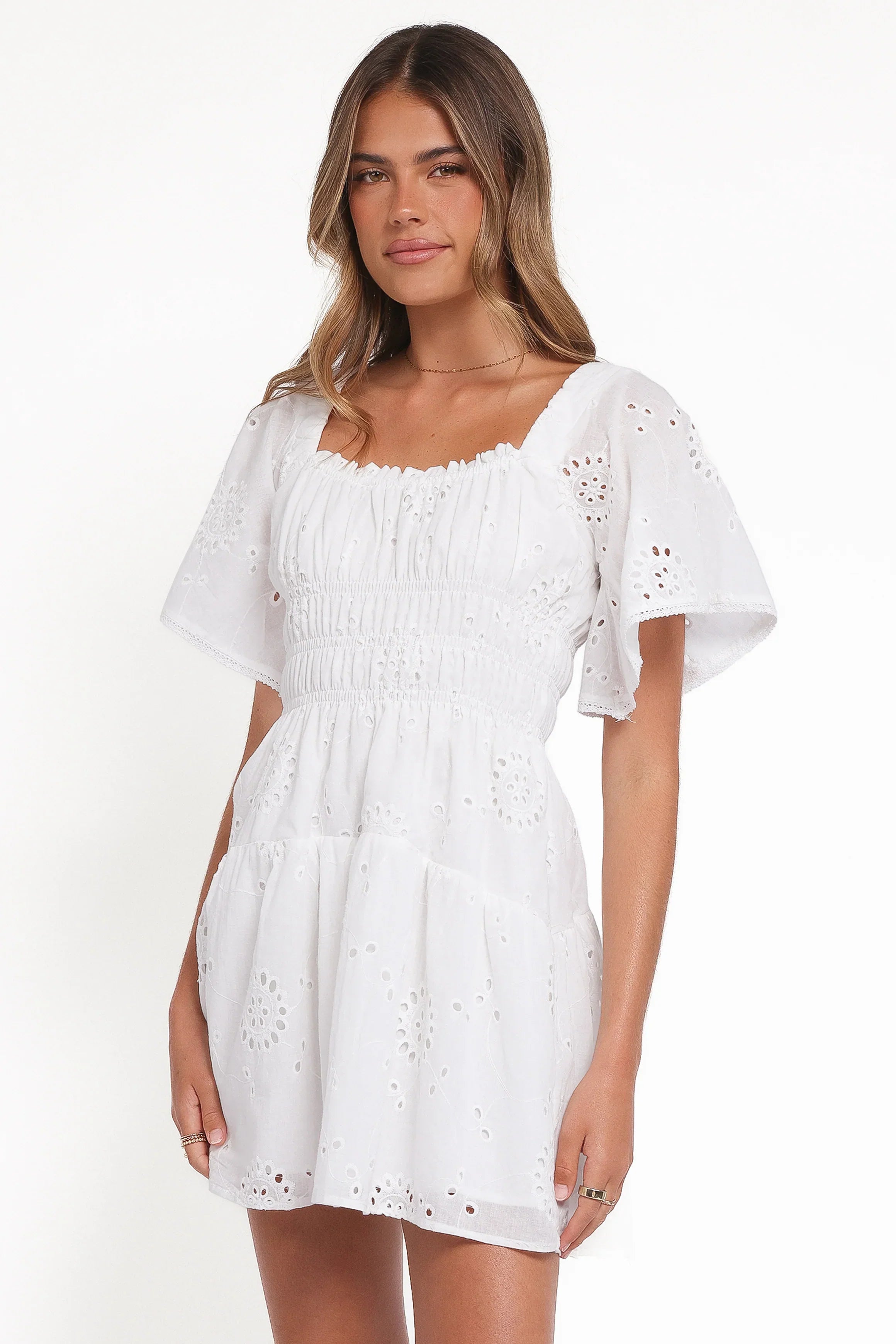 Tierney Mini Dress - White
