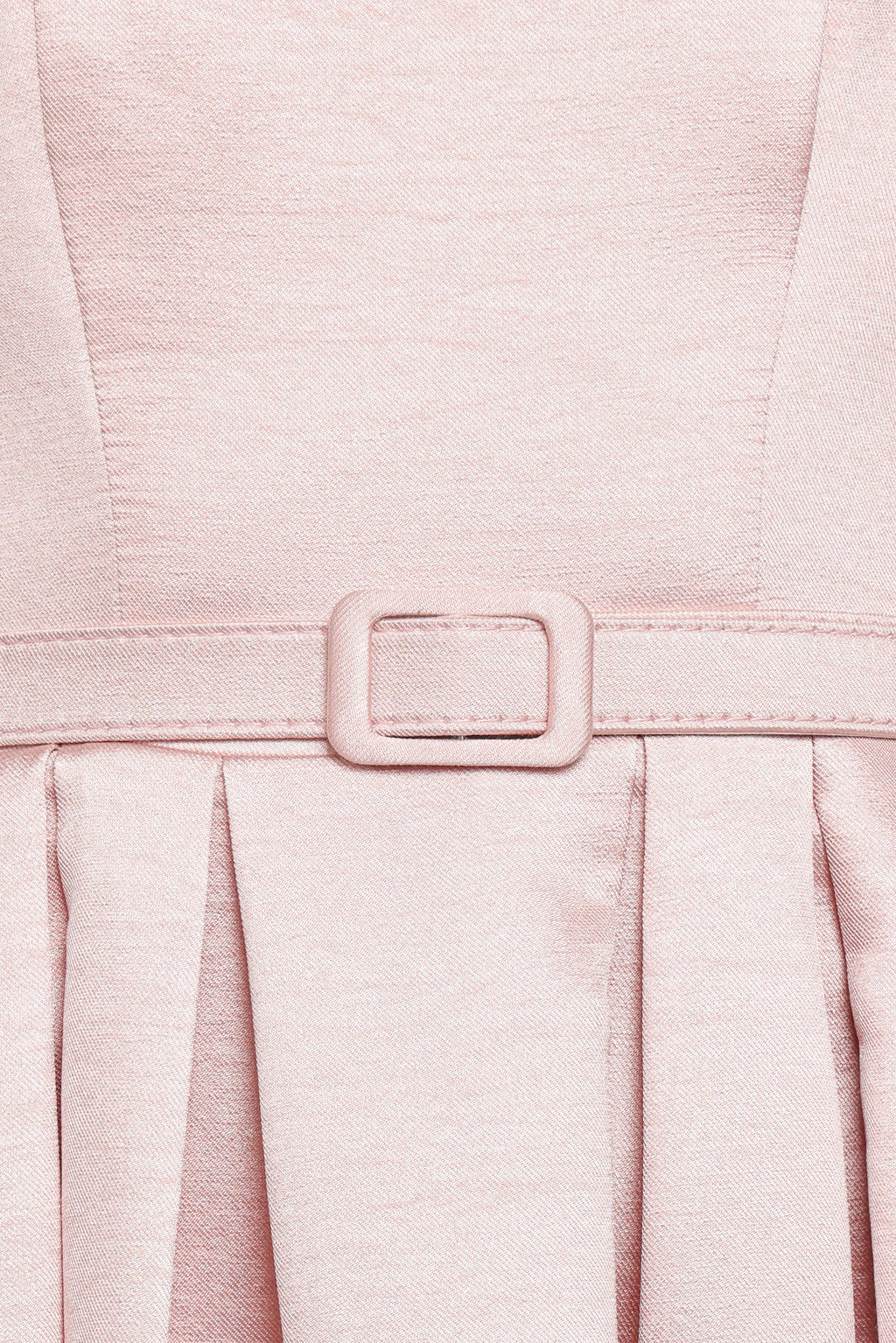Robe midi Augustine – Rose poudré