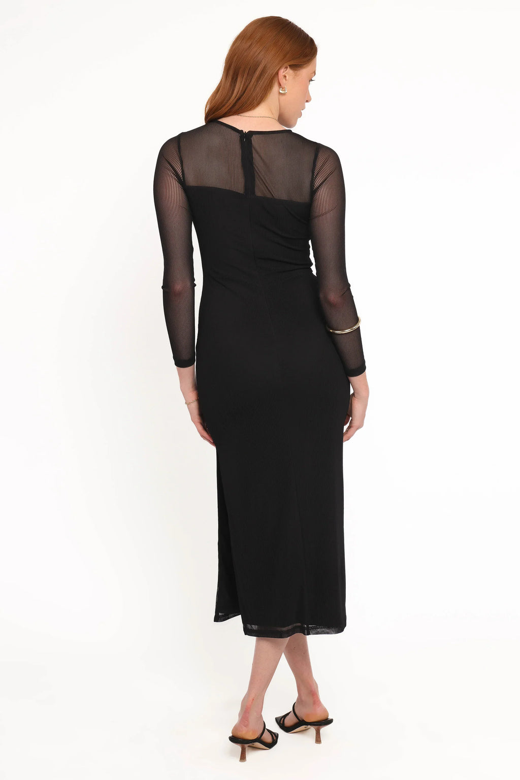 Robe Famille Midi - Noir