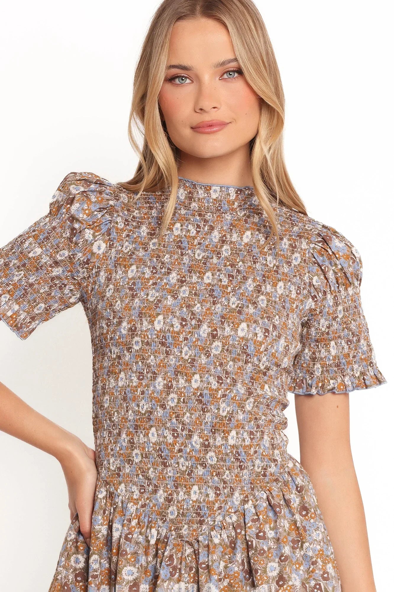 Mini-robe Céline - Imprimé fleuri