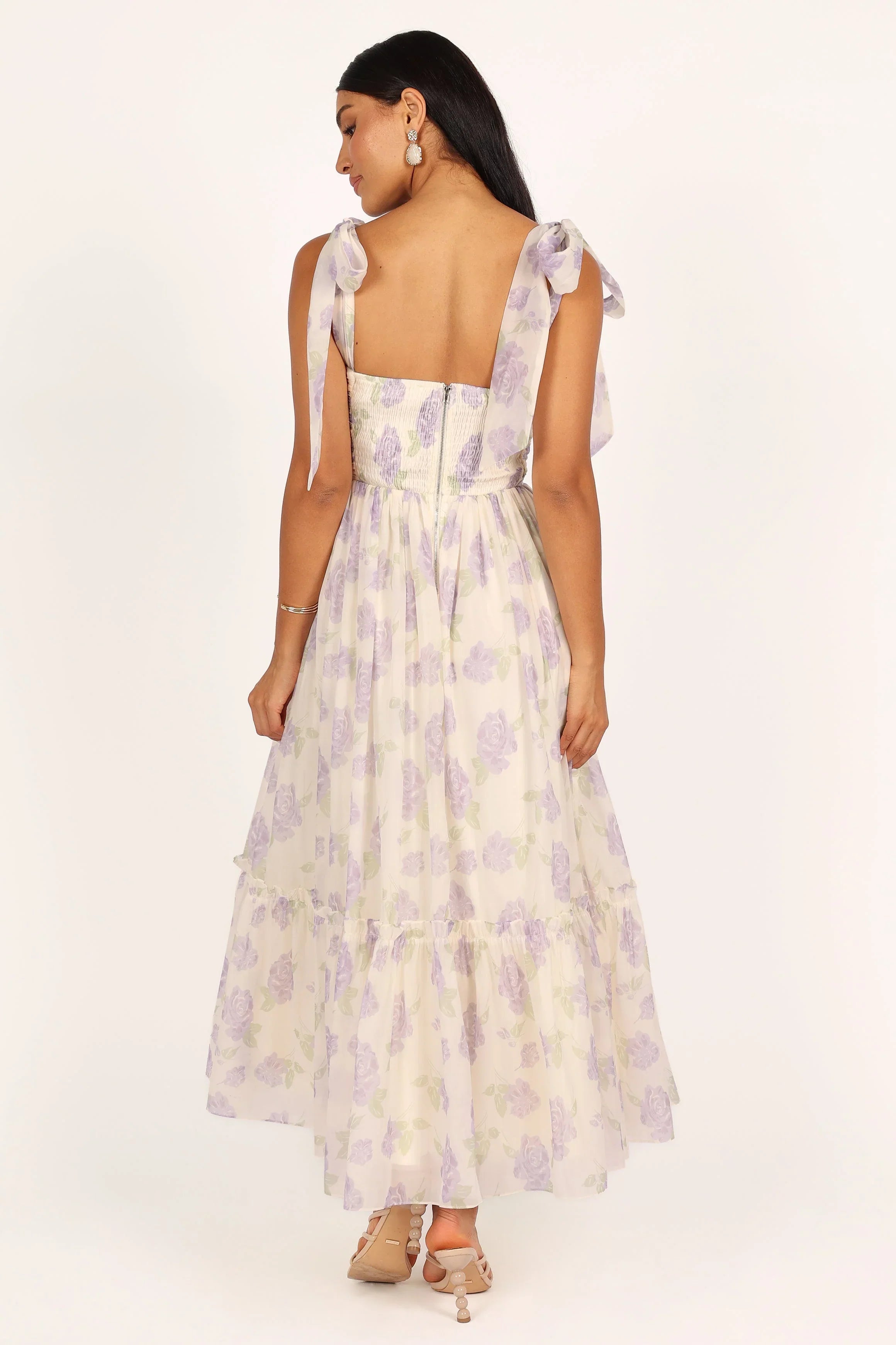 Robe midi Floret - Lavande