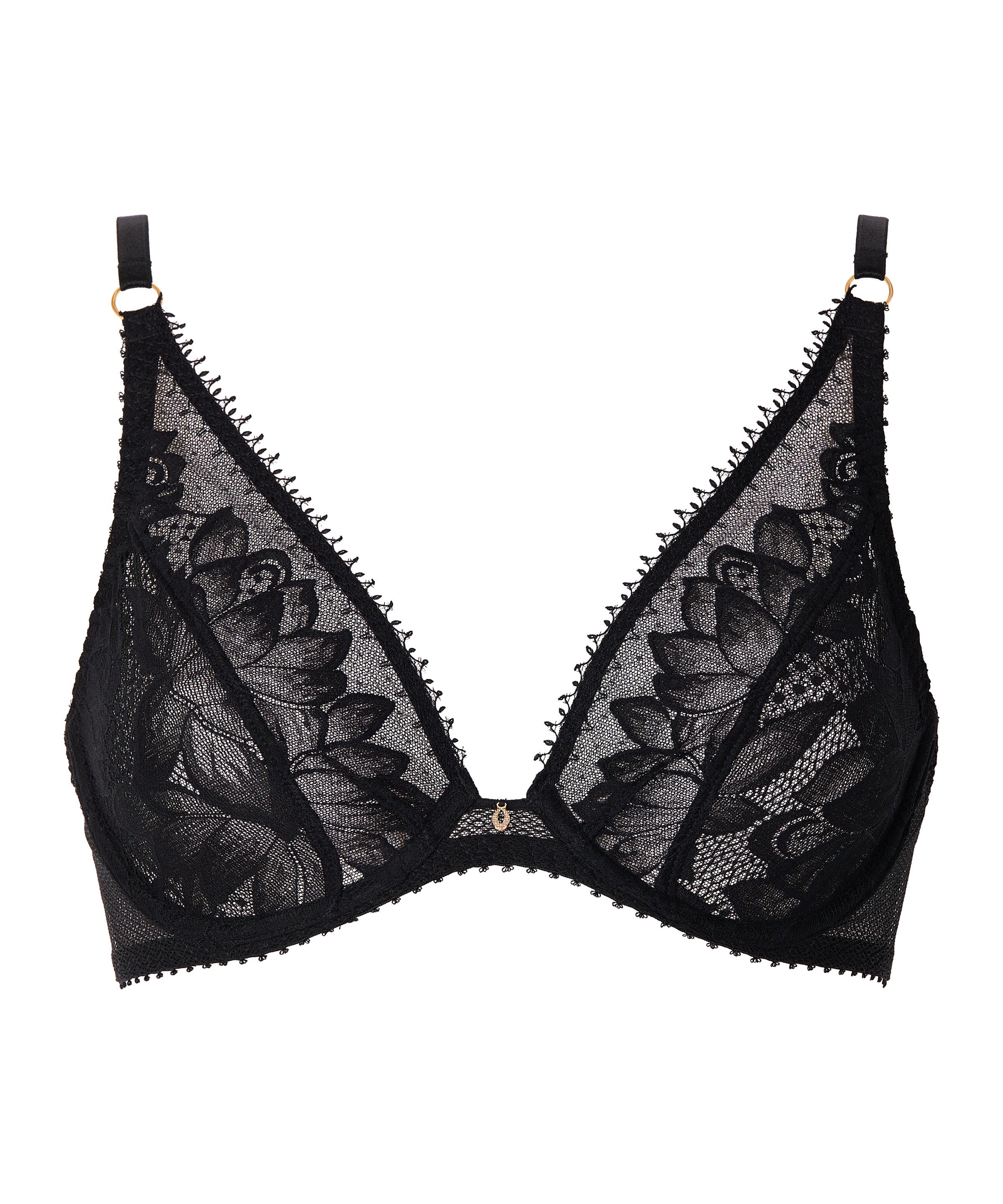 Flawless Love Soutien-gorge Triangle avec armatures Black