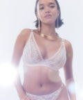 Flawless Love Triangle Bra with Underwire Light Powder