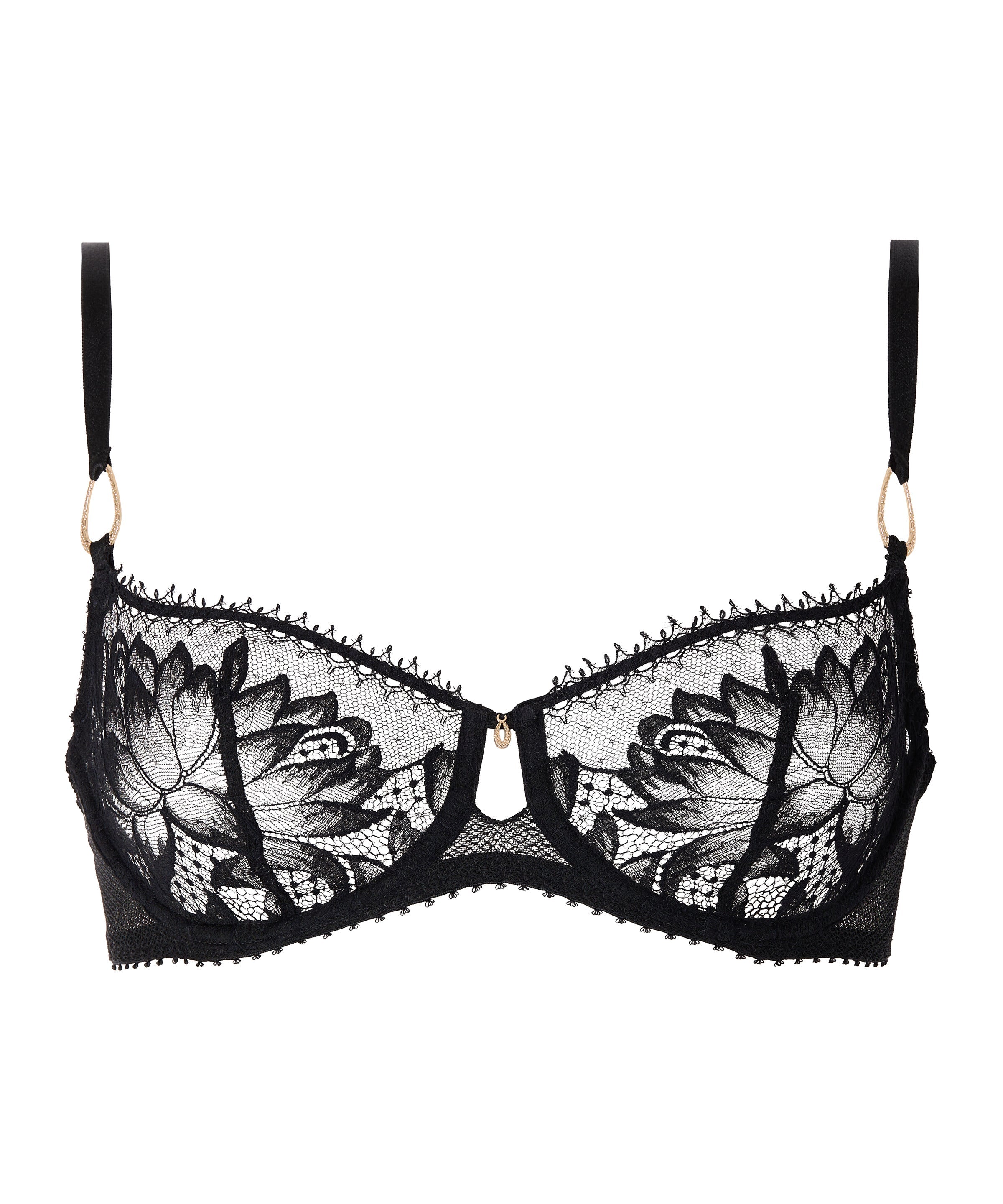 Flawless Love Soutien-gorge Corbeille avec armatures Black