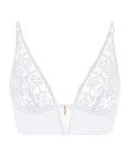 Satin Memories Bralette triangle Artic Blue