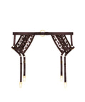 Crazy in Love Porte-jarretelles Satin Brown