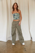 Thalia Wide Leg Cargo Pants