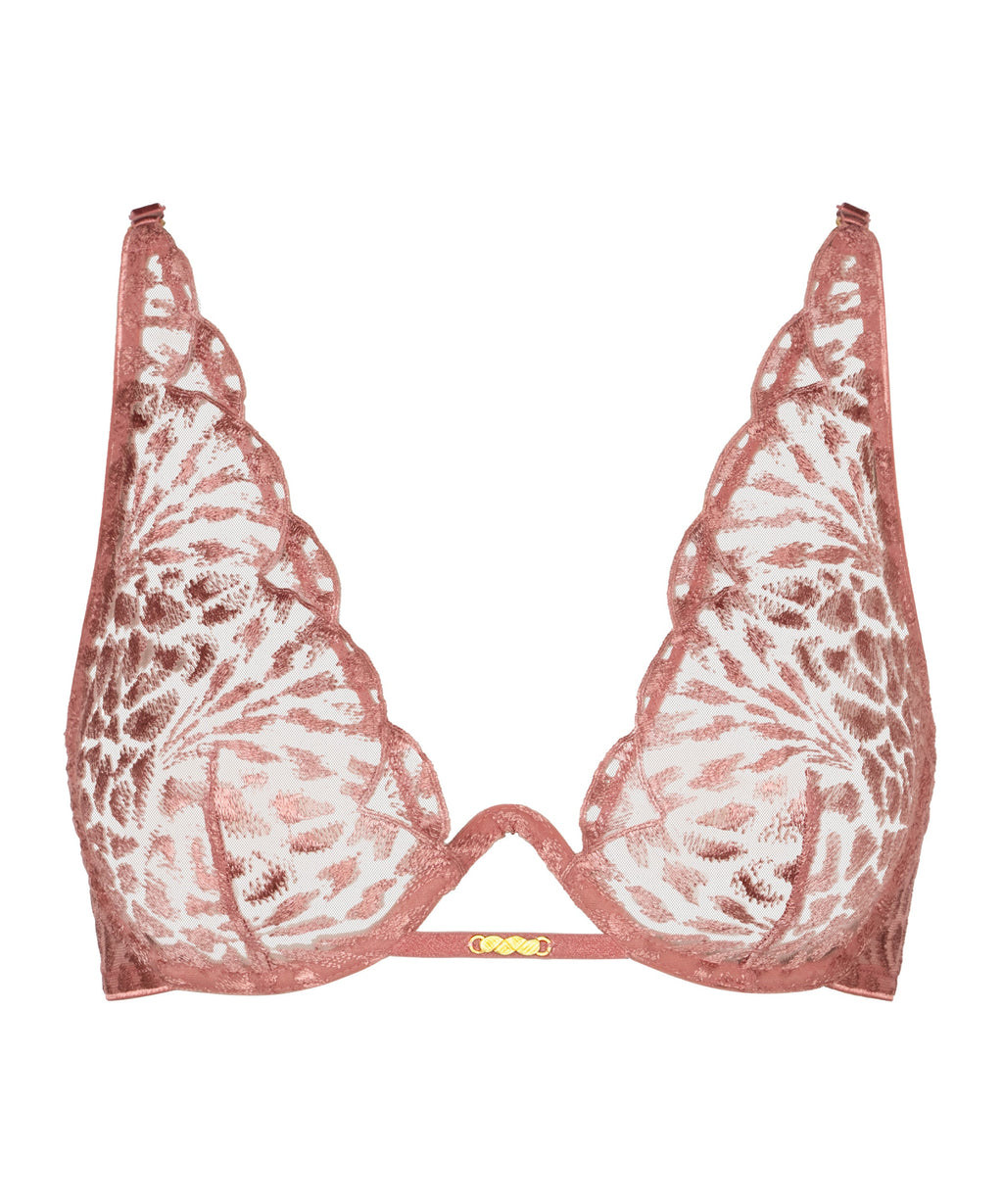 Crazy in Love Soutien-gorge triangle unibande Rose chaud