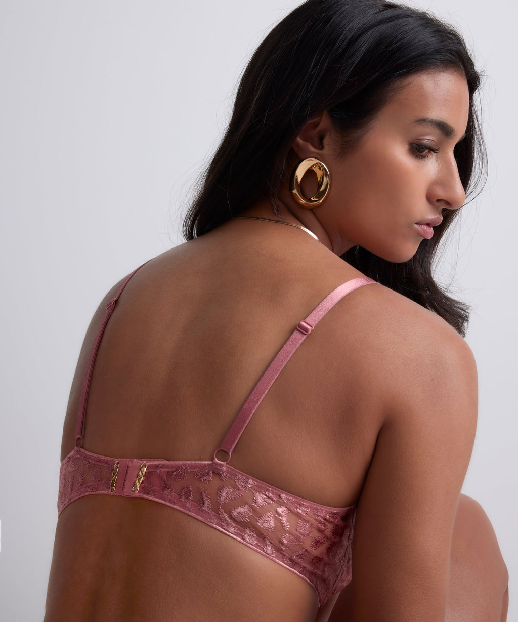 Crazy in Love Soutien-gorge triangle unibande Rose chaud