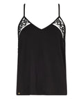 Sweet Obsession Top à fines bretelles Black