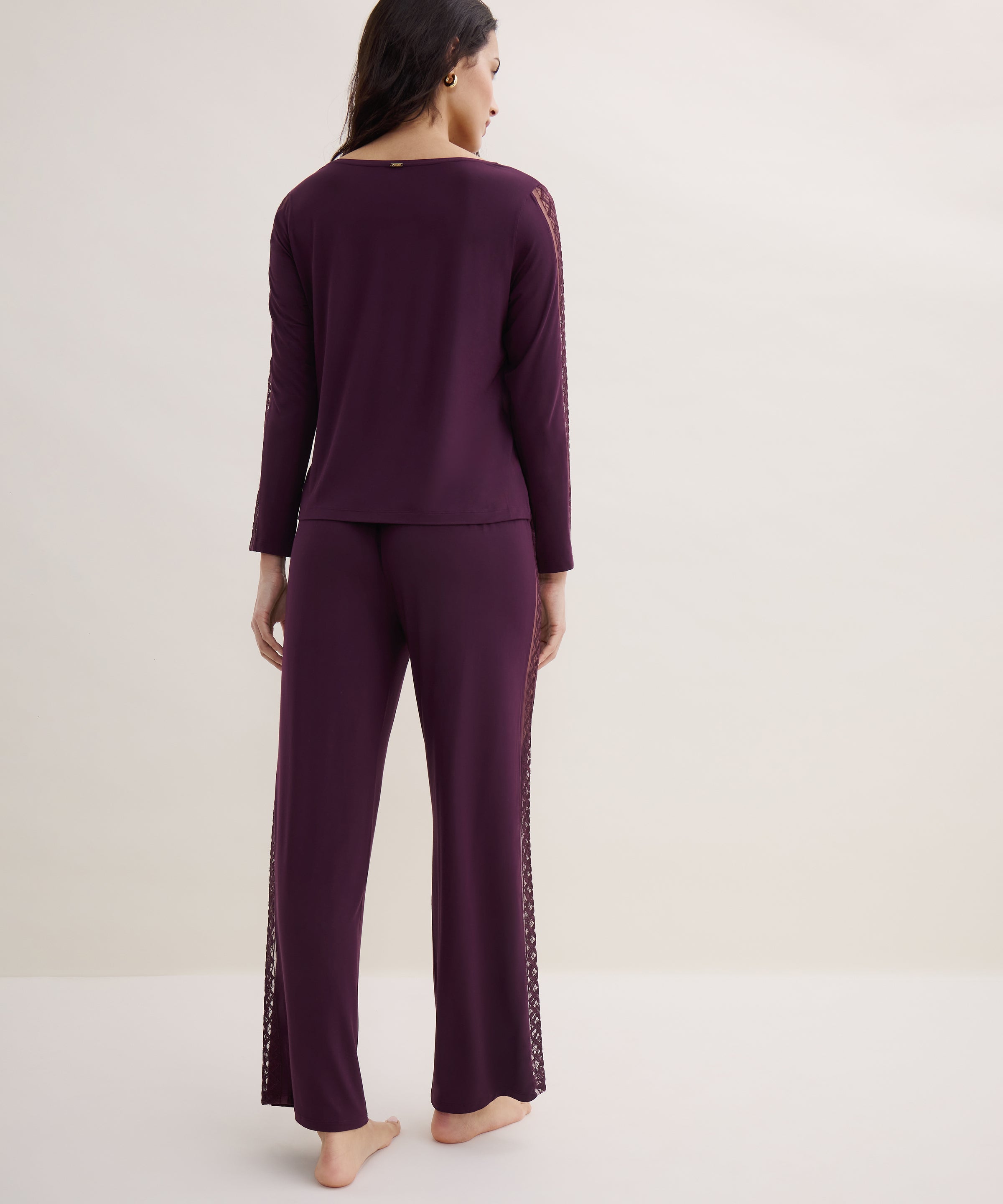Sweet Obsession Pantalon Deep Berry