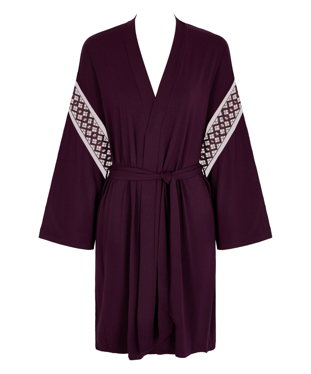 Sweet Obsession Kimono Deep Berry