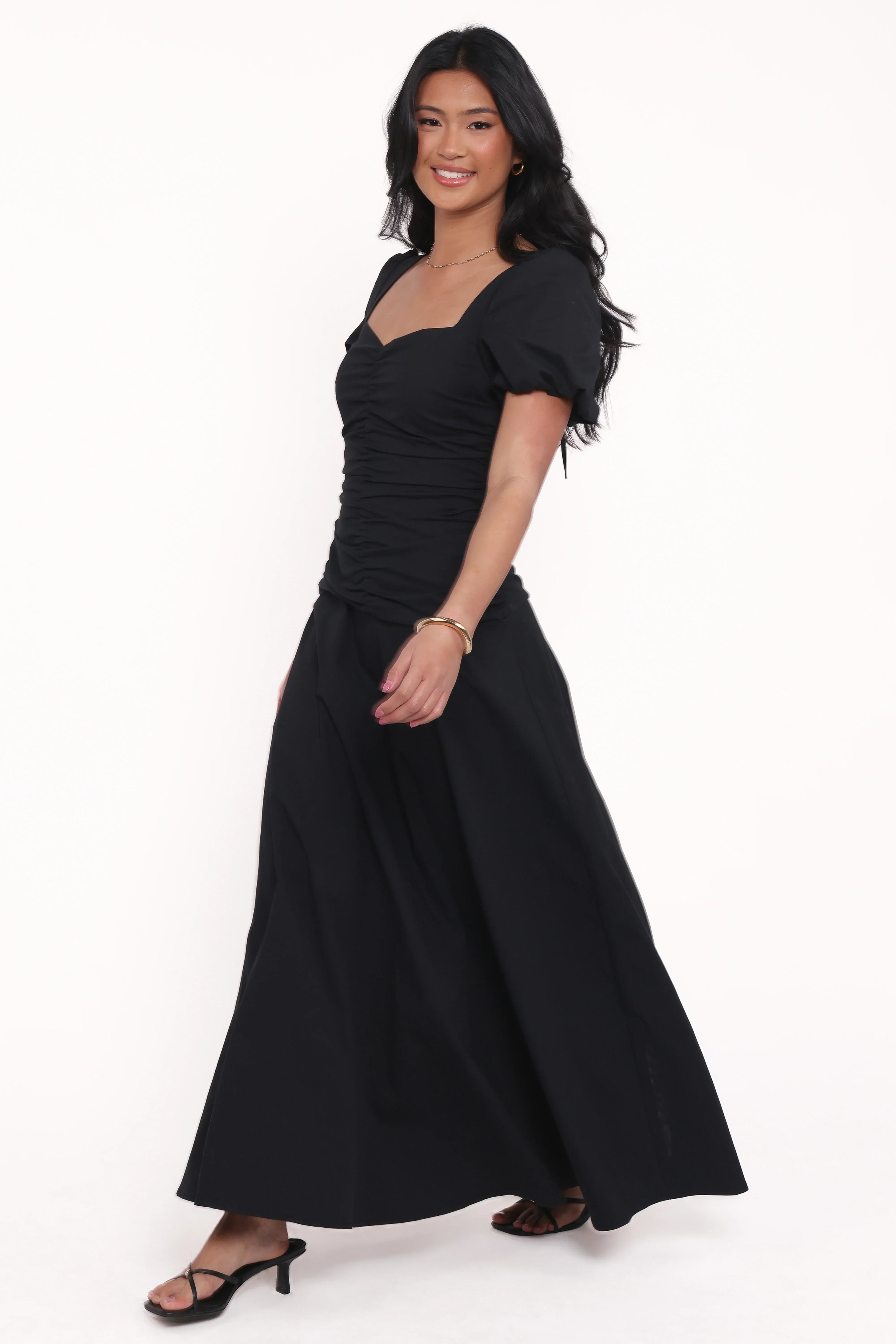Robe midi Denver - Noir