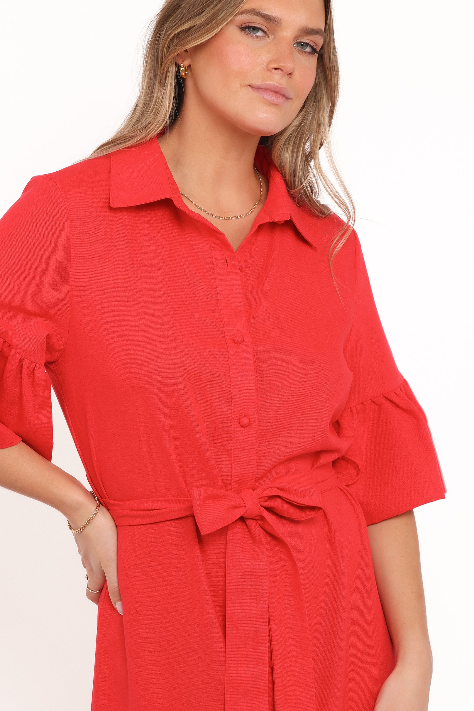 Robe midi Kirrily - Rouge