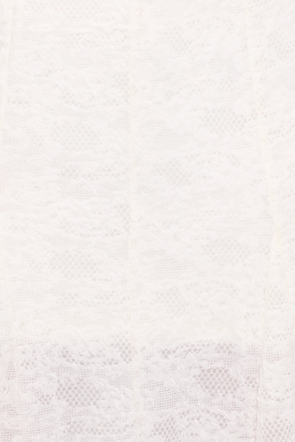 Robe longue en dentelle Constance - Blanc