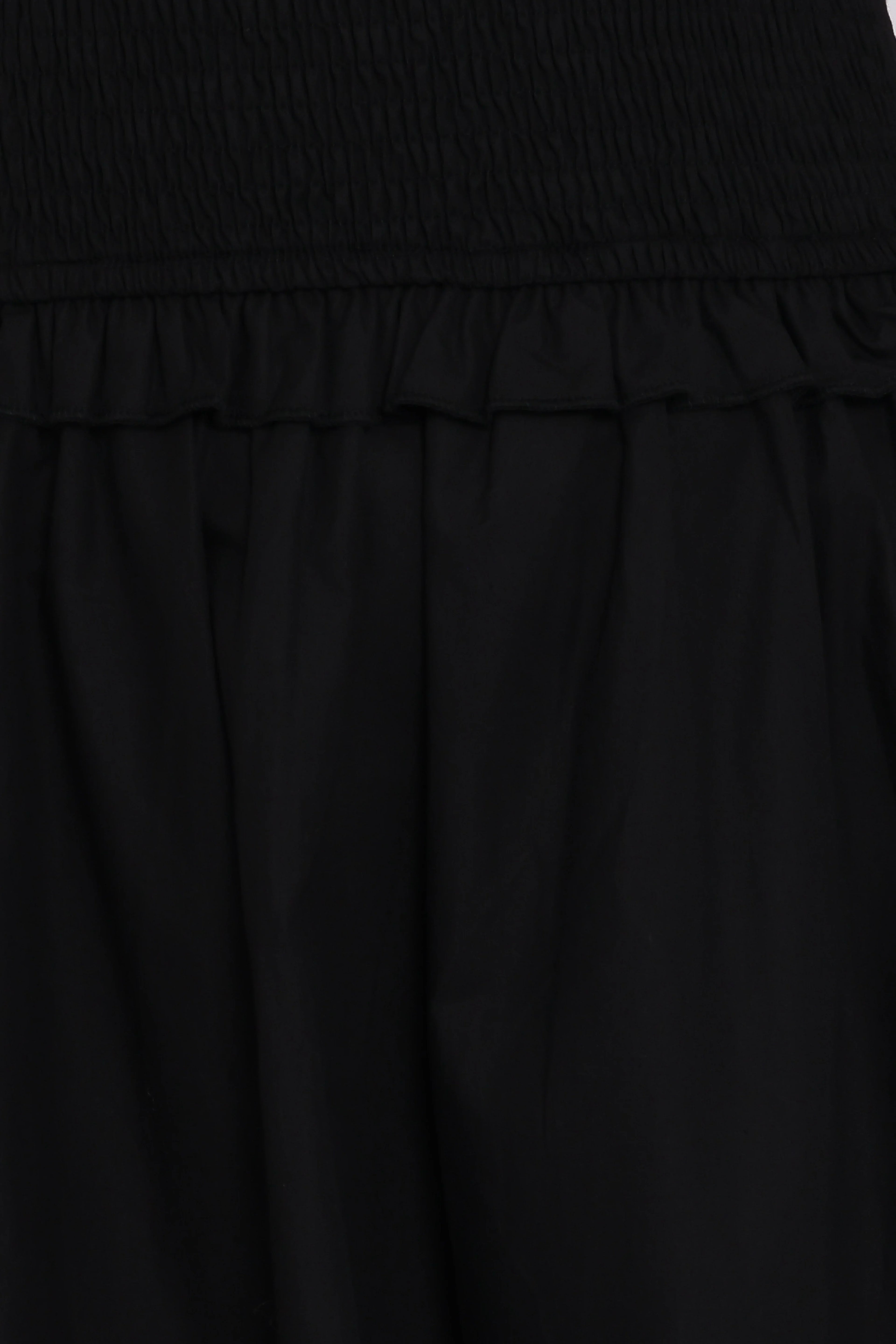 Myla One Shoulder Maxi Dress - Black