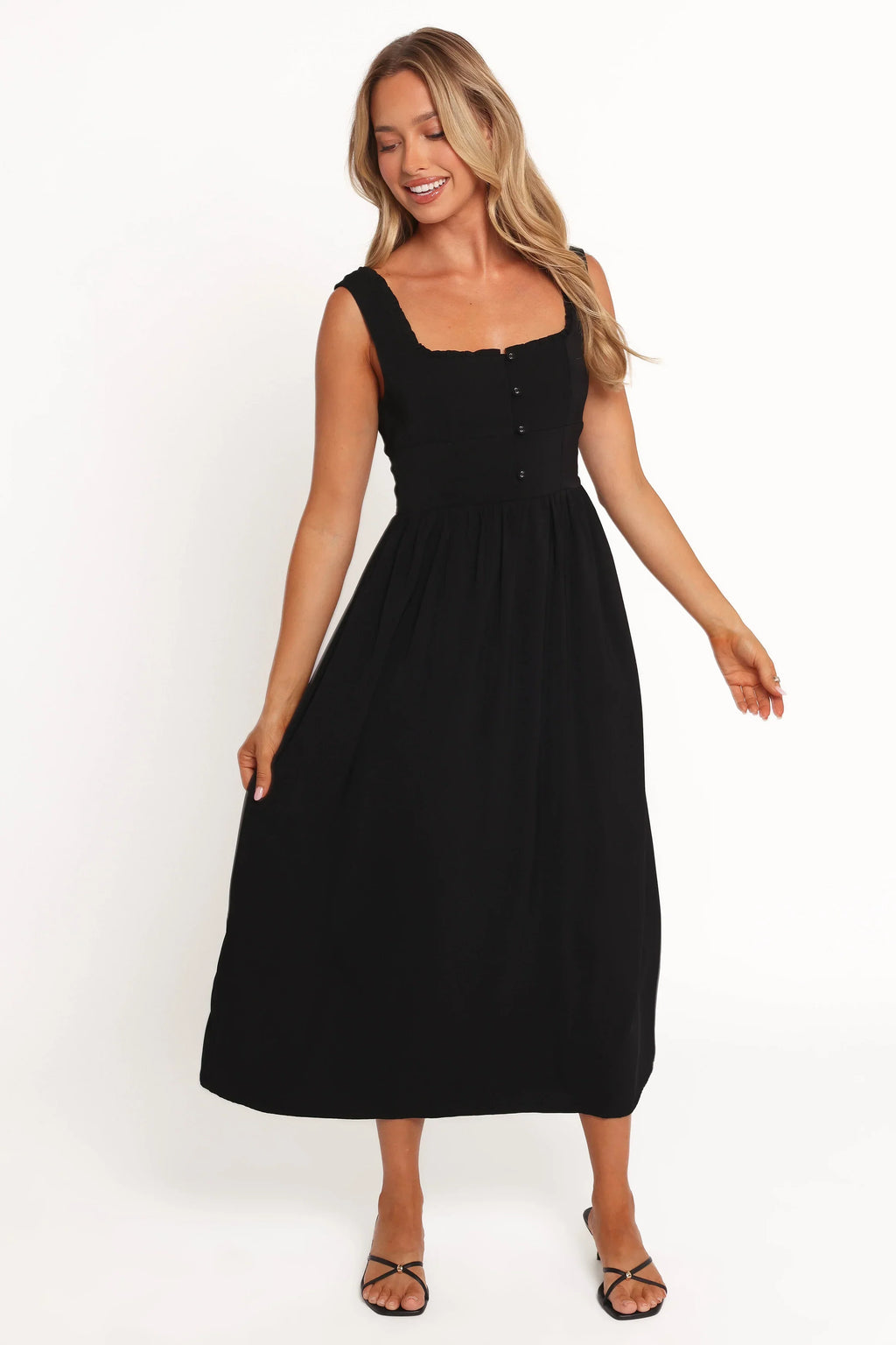 Robe Midi Melrose - Noir