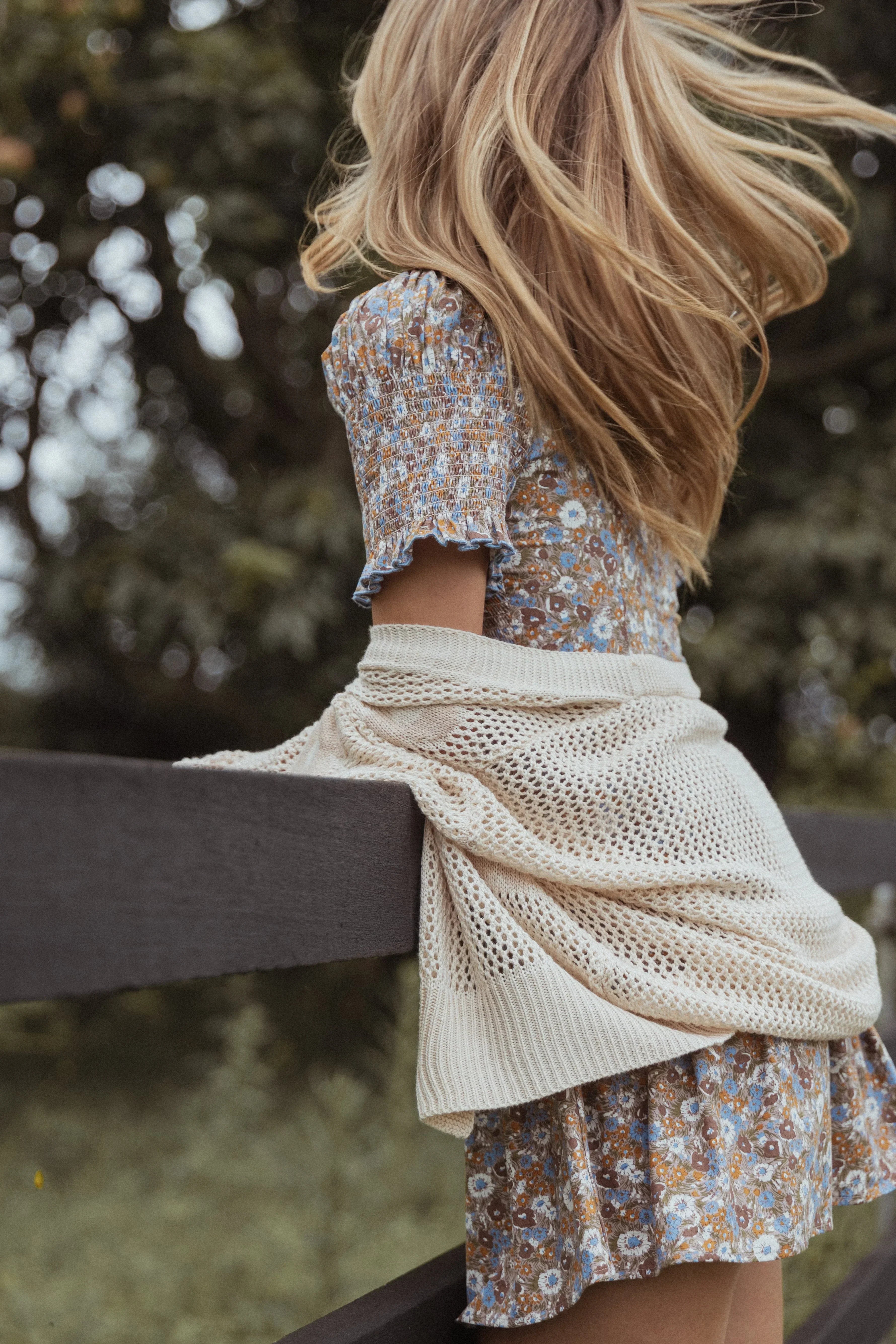 Mini-robe Céline - Imprimé fleuri