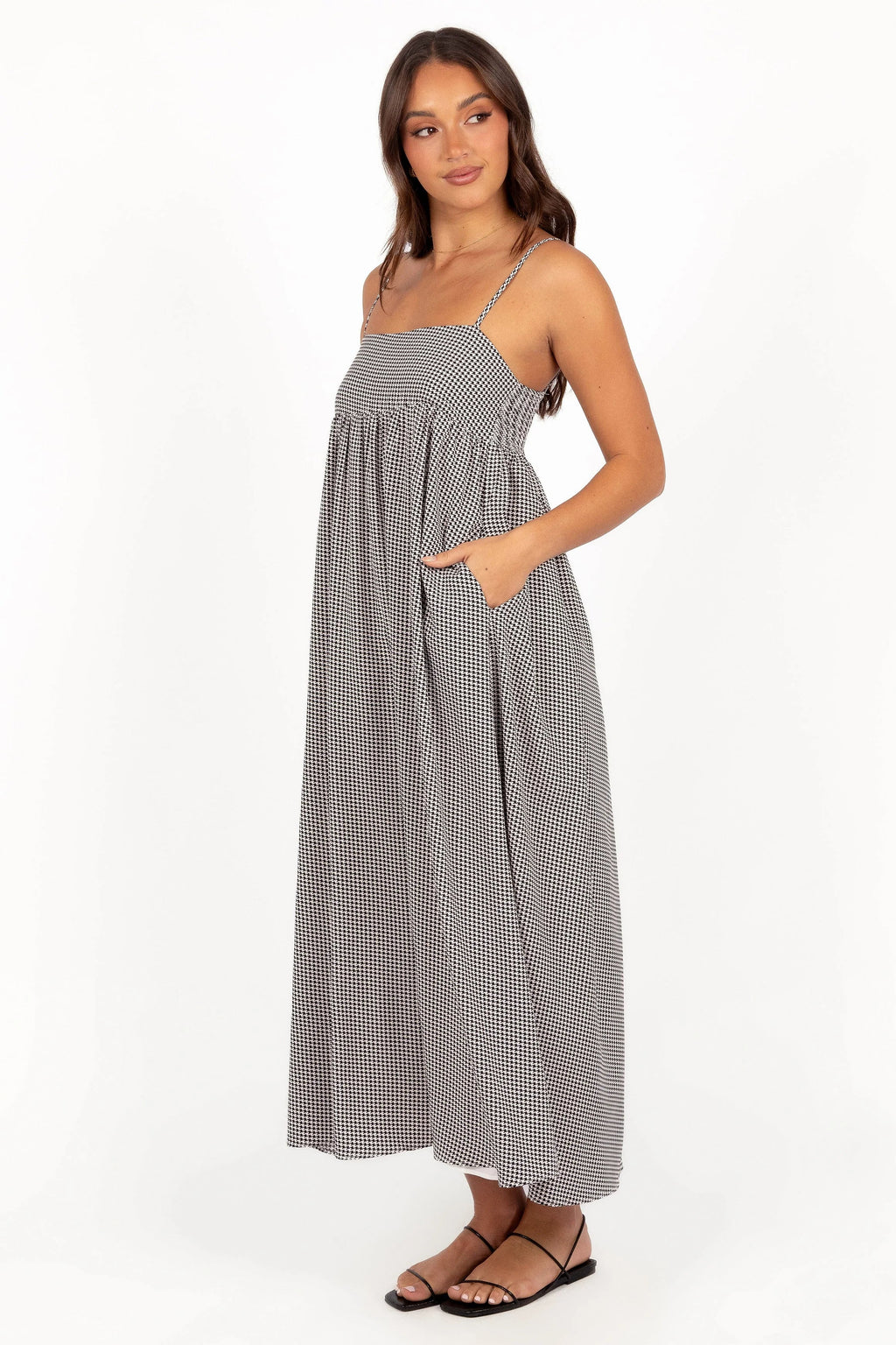 Robe longue Andy – Chevrons