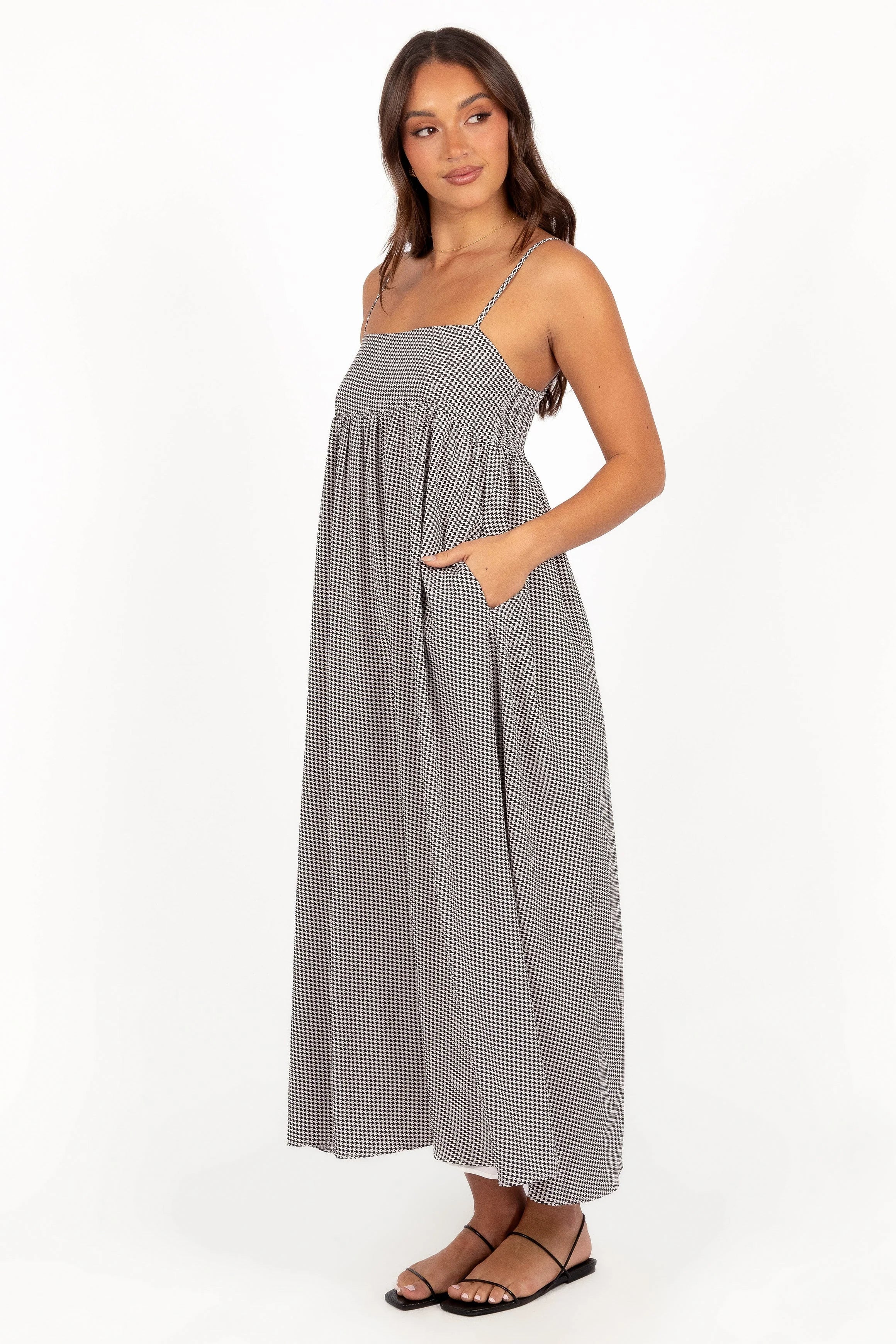 Robe longue Andy – Chevrons