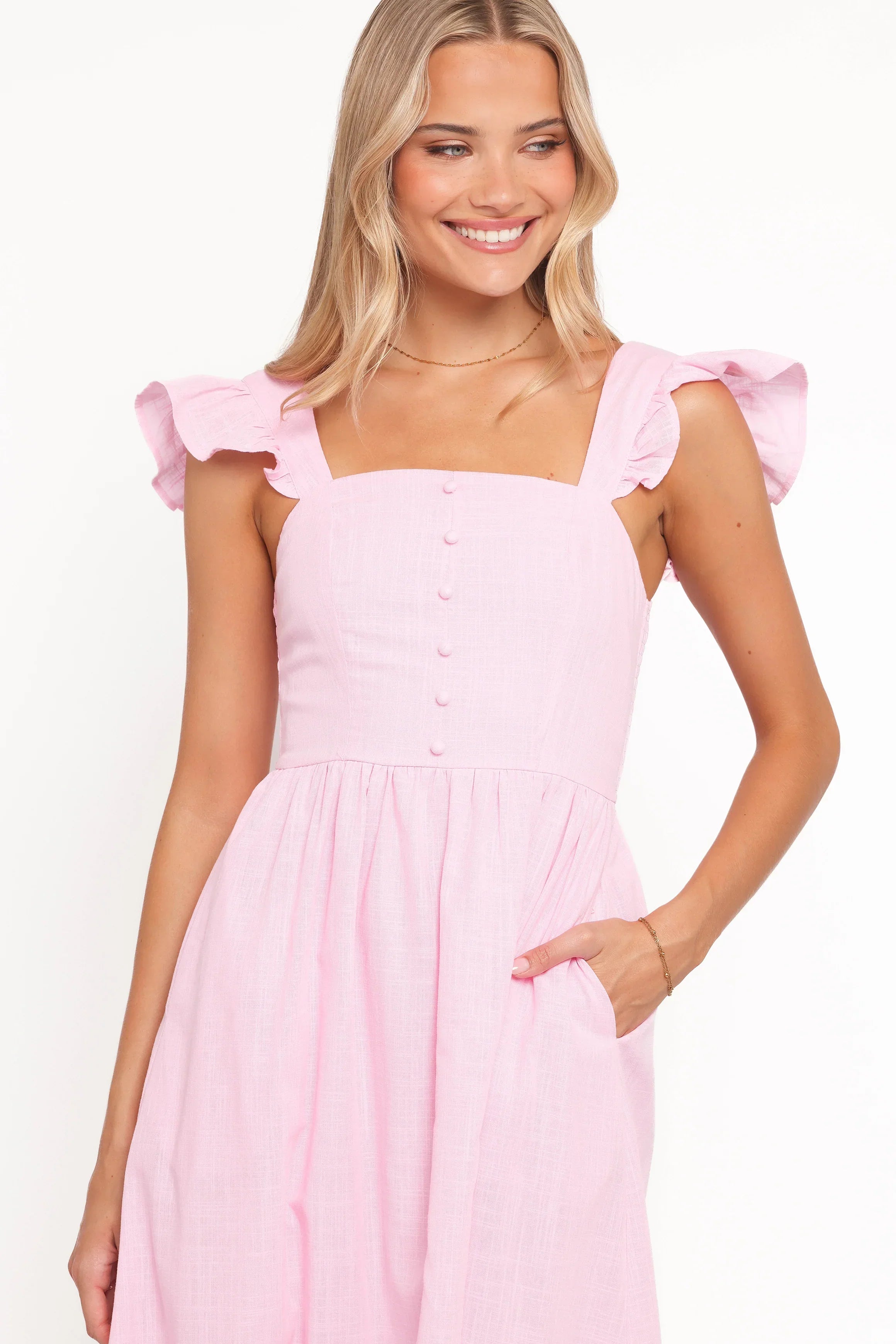 Tiarne Midi Dress - Pink