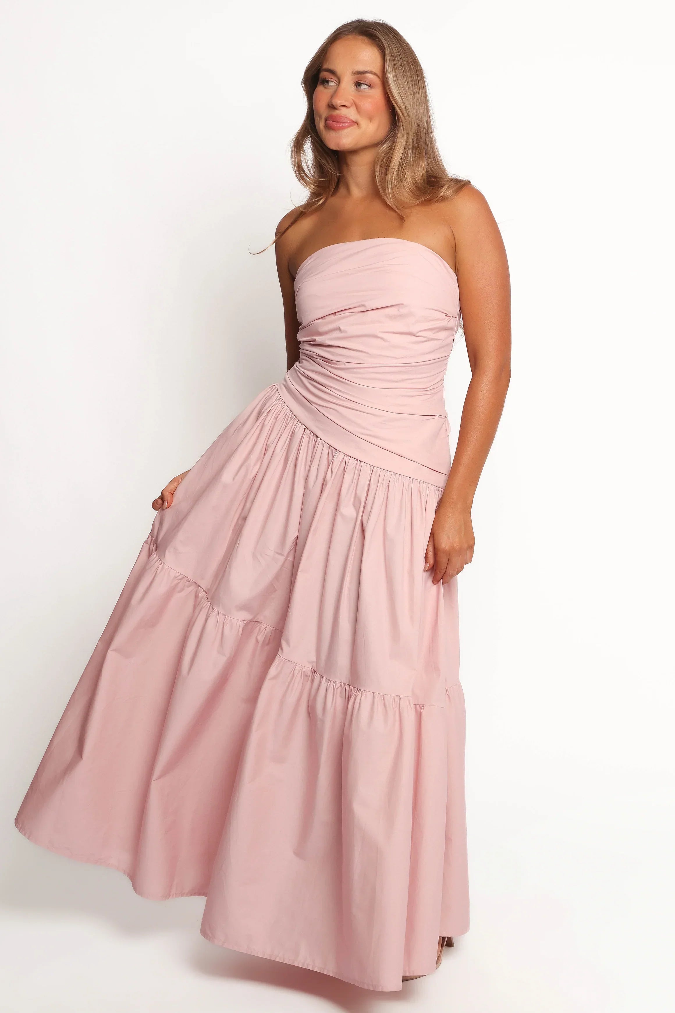 Robe longue bustier Blanche - Orchid