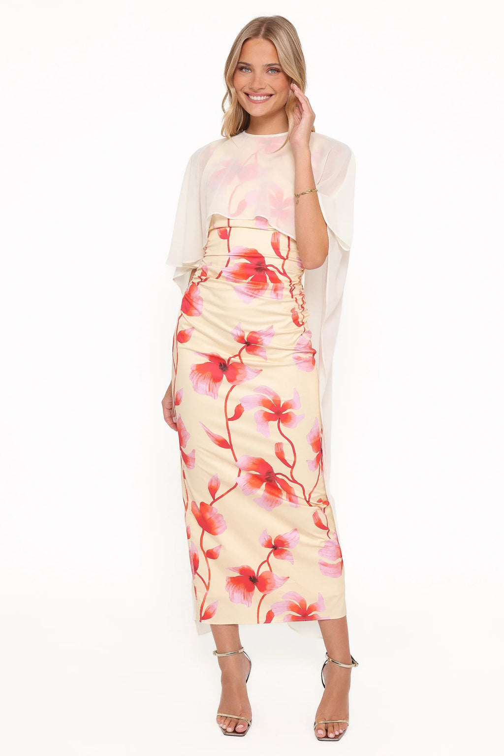 Tamzyn Maxi Dress - Pink Floral