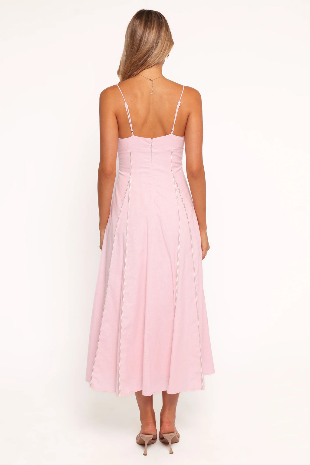 Robe midi Talyn - Rose