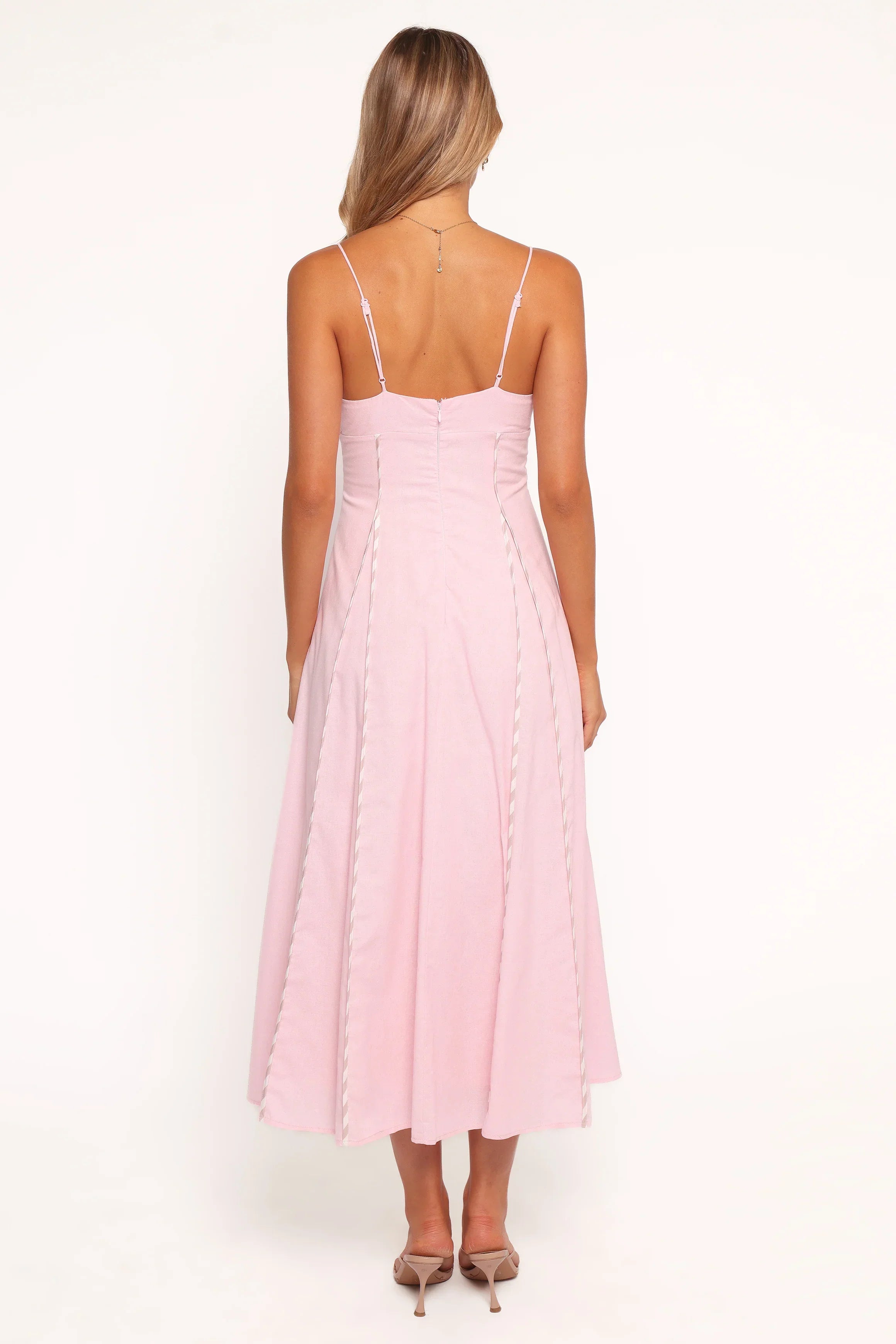 Robe midi Talyn - Rose