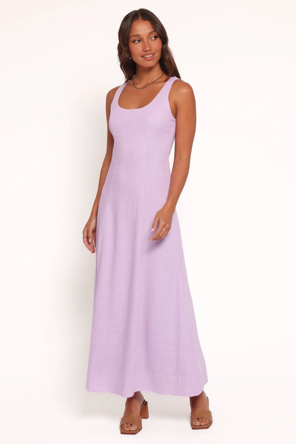 Robe longue Tatum - Lilas