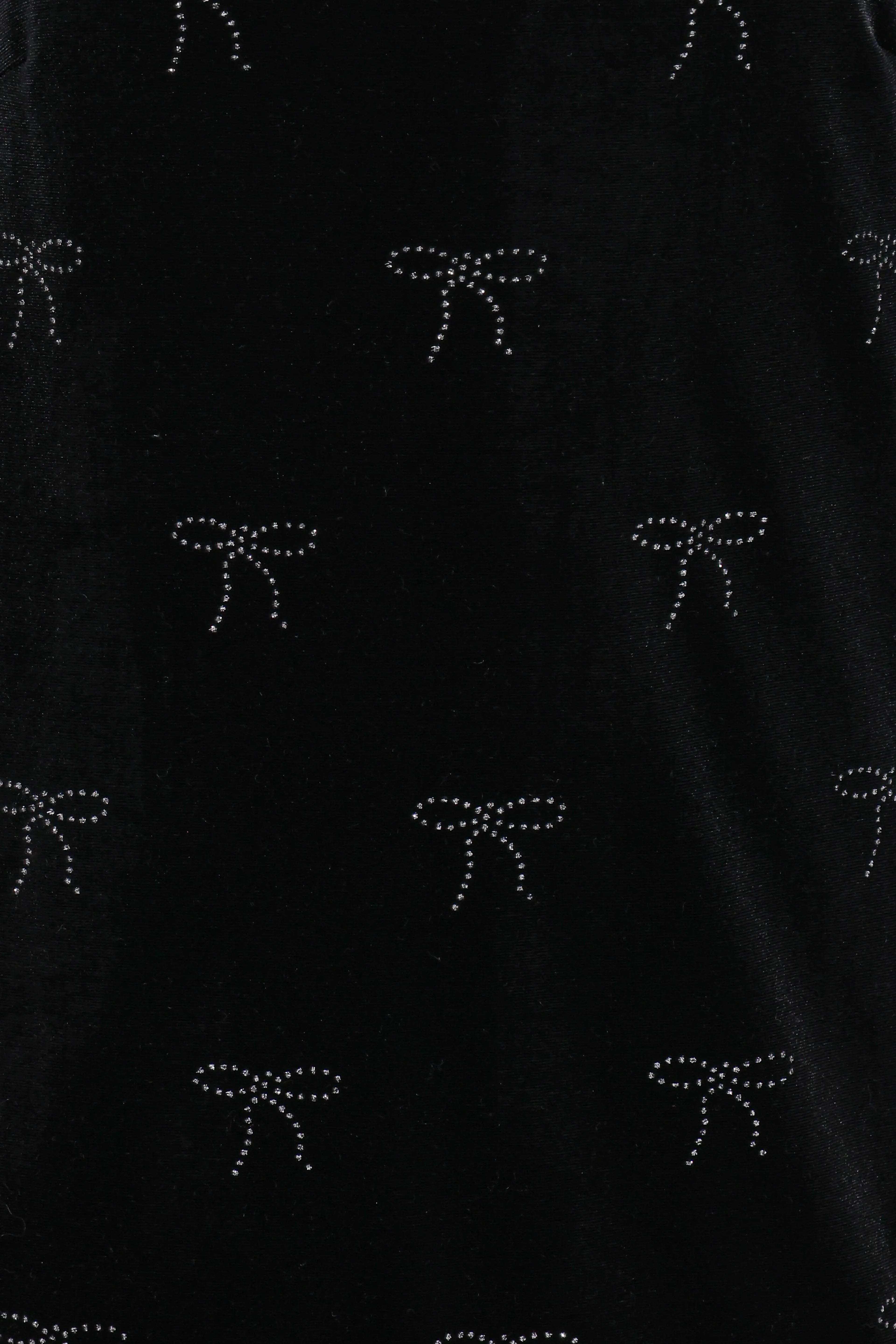 Mini-robe Eileen – Velours noir