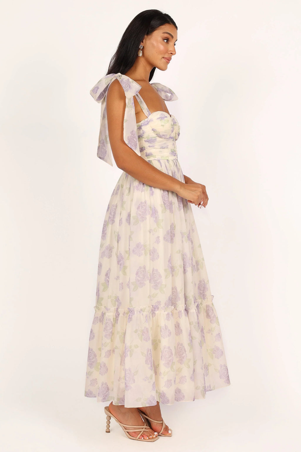 Robe midi Floret - Lavande