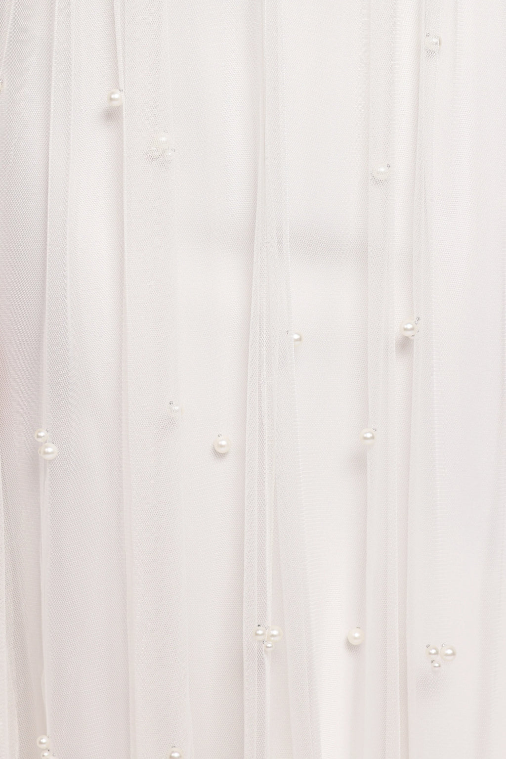 Yulia Pearl Midi Dress - Ecru