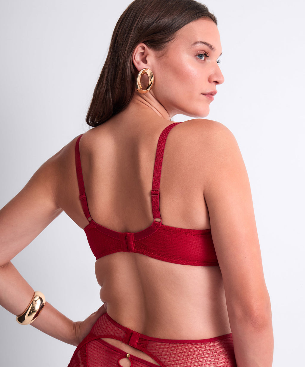 Mystery of Love Soutien-gorge Corbeille avec armatures Cherry