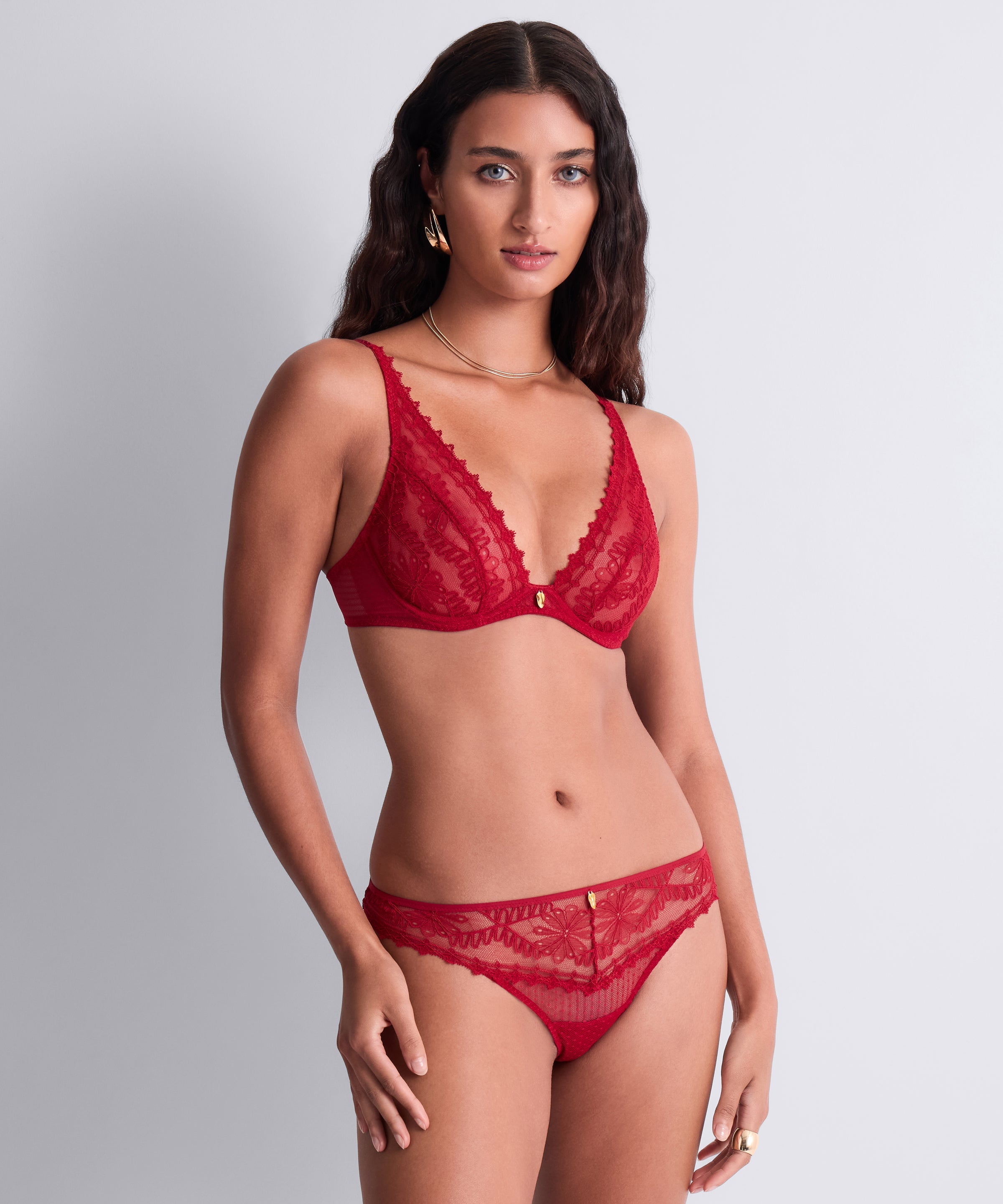 Mystery of Love Soutien-gorge Triangle à armatures Cherry