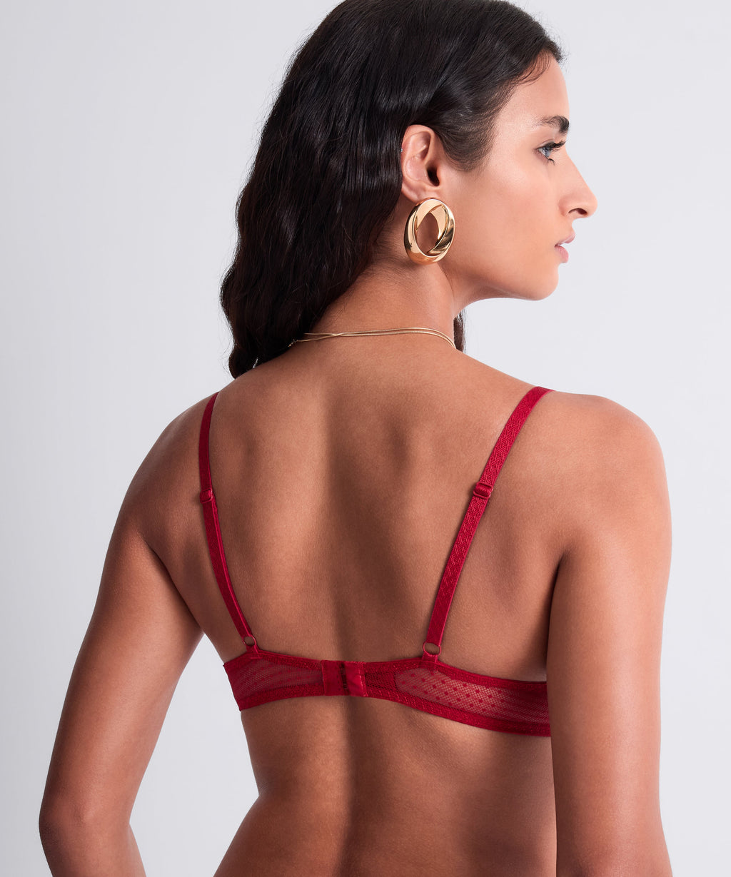 Mystery of Love Soutien-gorge Triangle à armatures Cherry