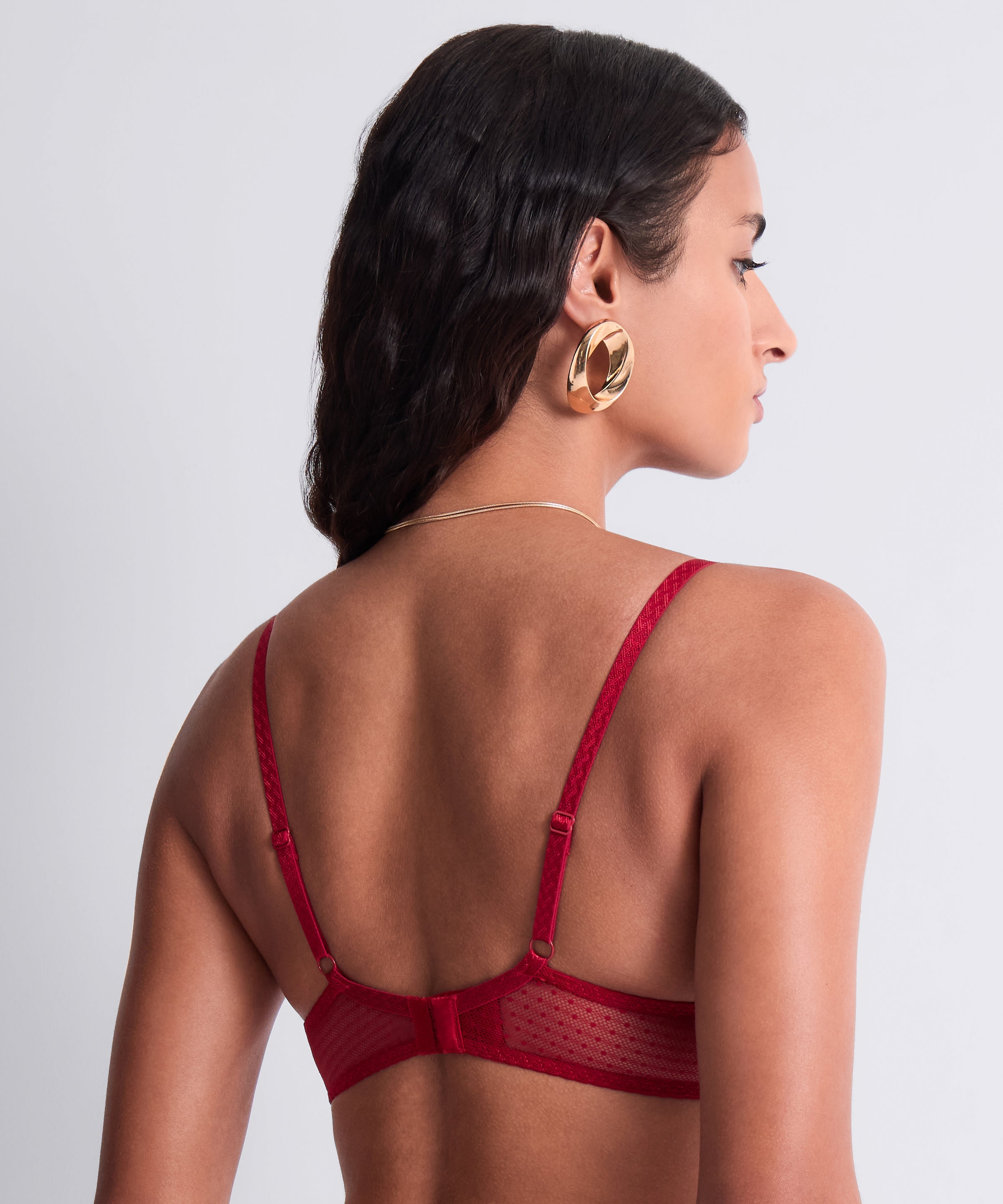 Mystery of Love Soutien-gorge Emboîtant Foulard Cherry