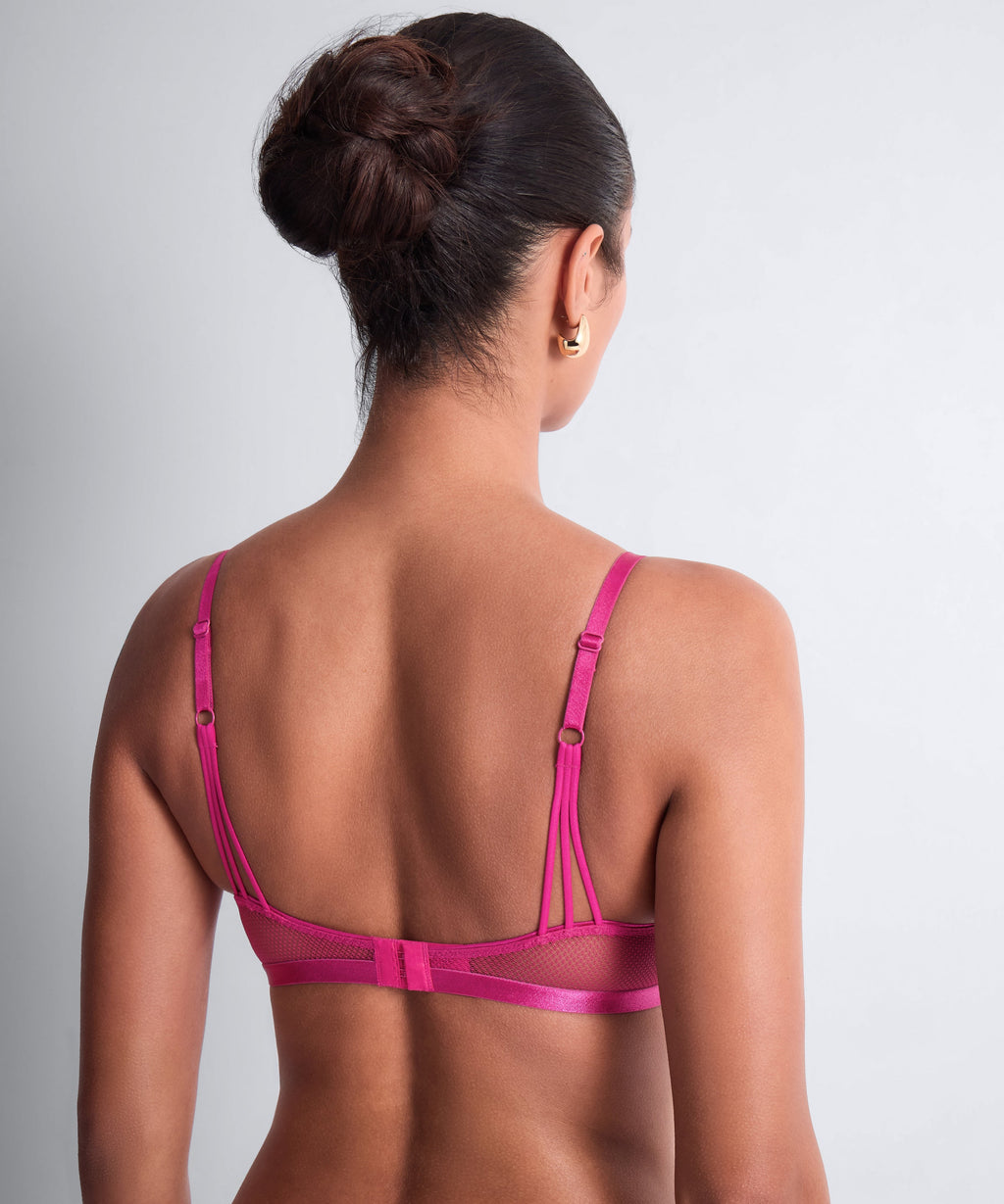Sweet Euphoria Soutien-gorge Triangle bralette Passion rose