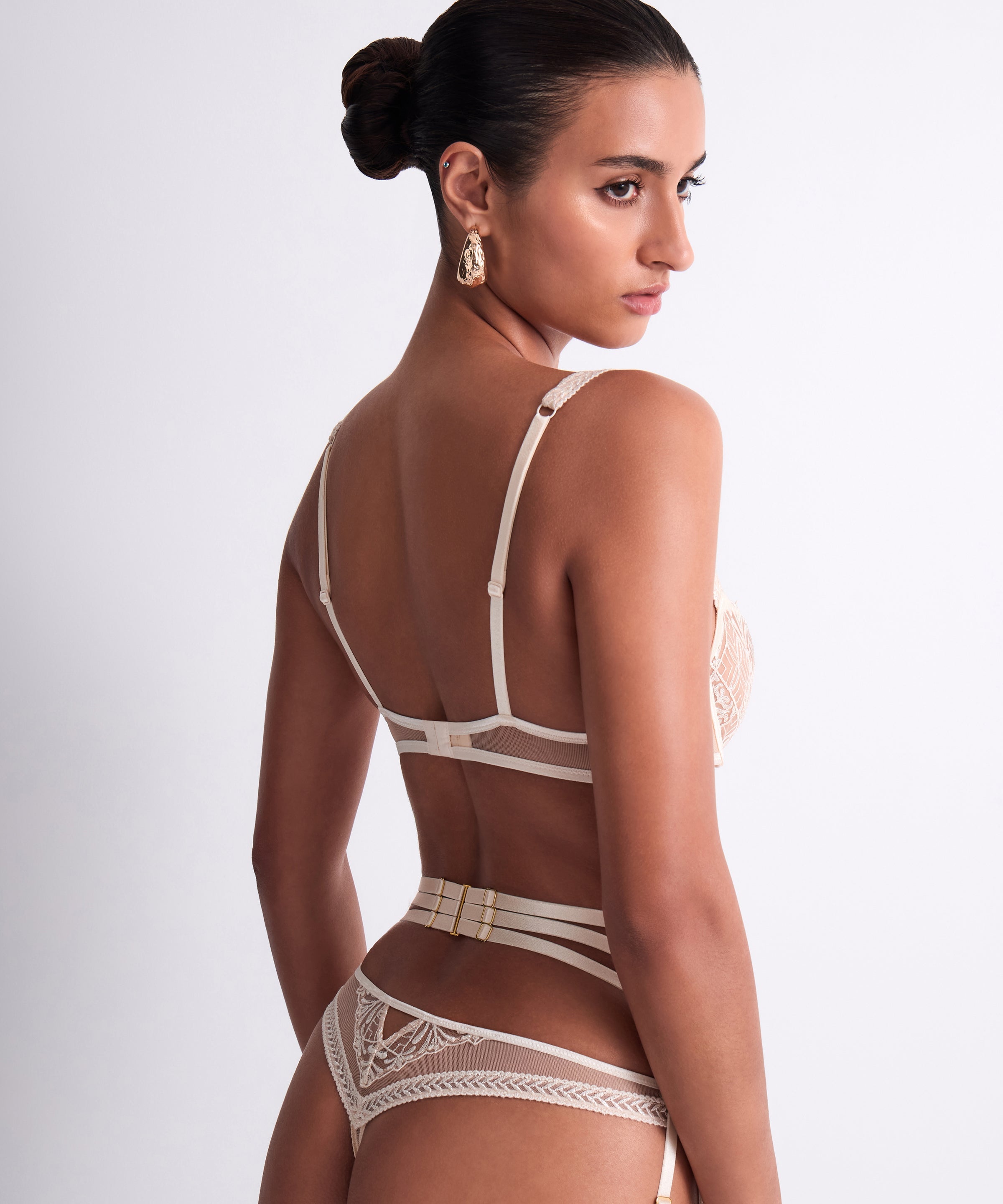 Soutien-gorge corbeille armaturé iconique Calypso Dune