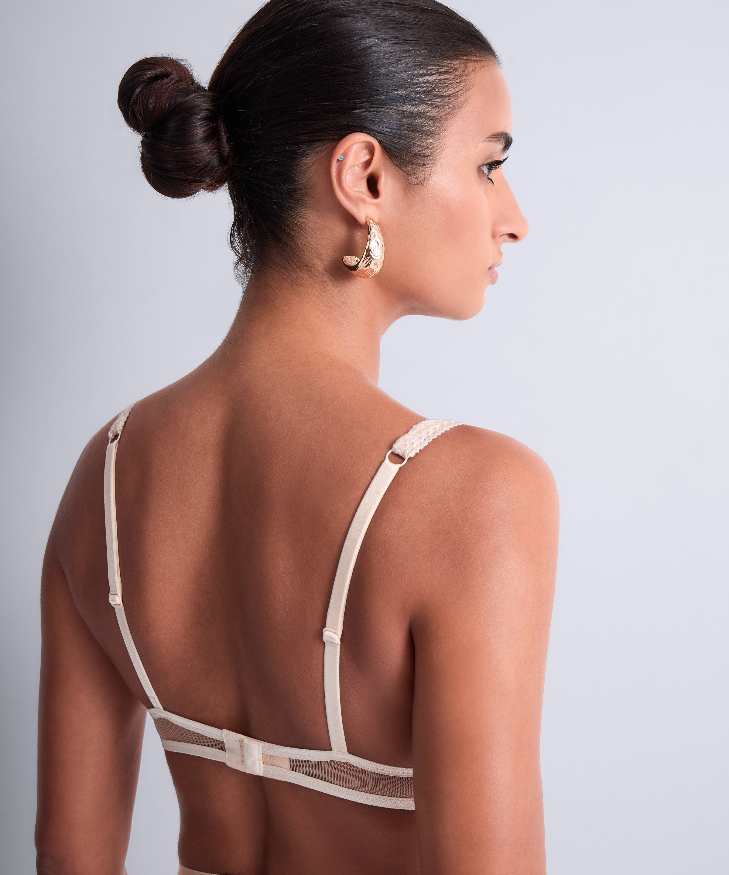 Soutien-gorge corbeille armaturé iconique Calypso Dune