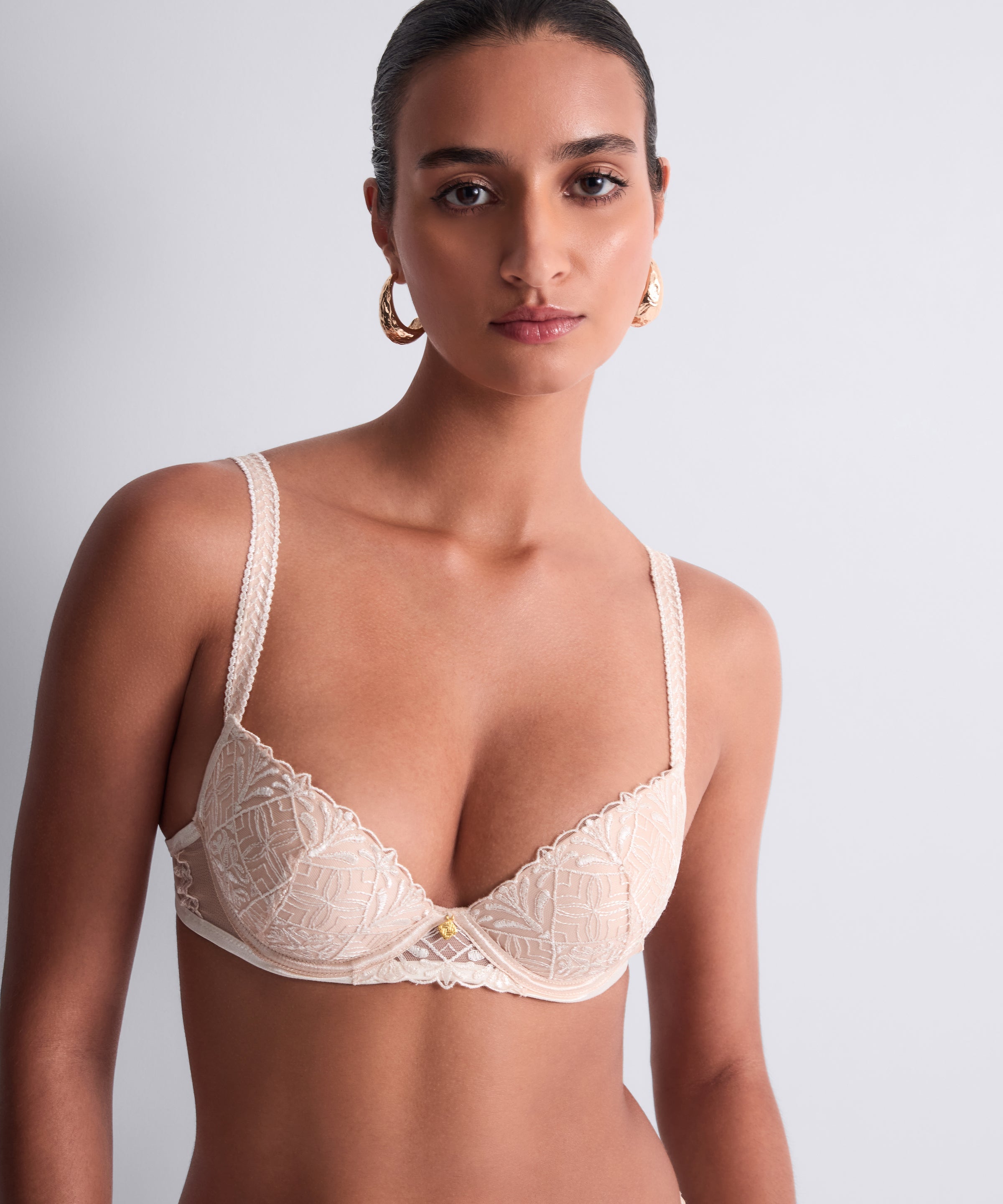 Iconic Calypso Soutien-gorge Push-up coques Dune