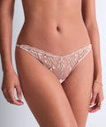 Culotte taille basse Cosmic Romance Rose Sable