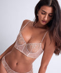 Cosmic Romance Bustier Sand Rose