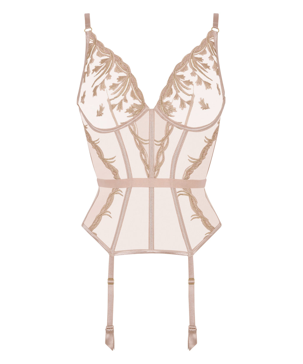 Cosmic Romance Guêpière Sable Rosé