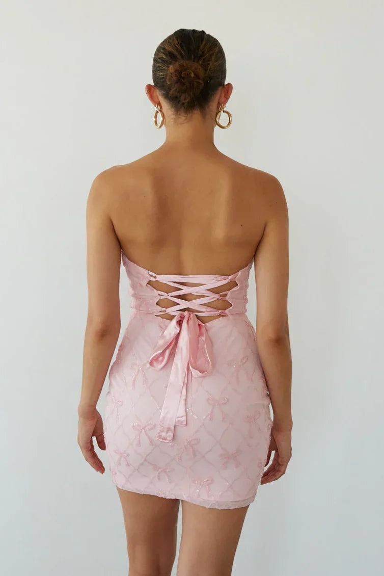 Mini-robe à sequins Mila Coquette