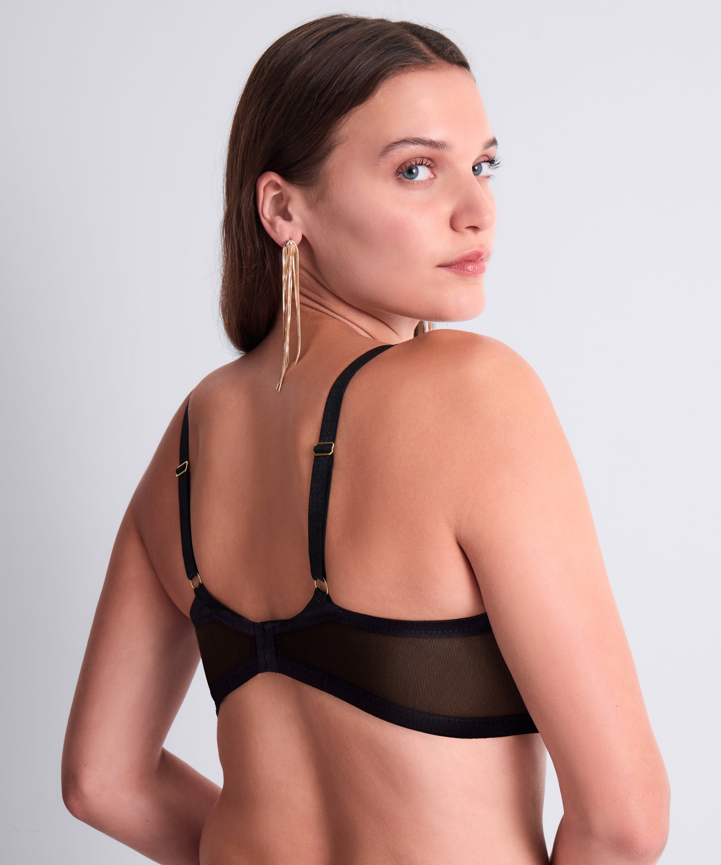 Cosmic Romance Soutien-gorge Triangle à armatures Black Stripes